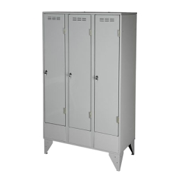Шкаф для одежды гардеробный, с вентиляцией МДв-33,3