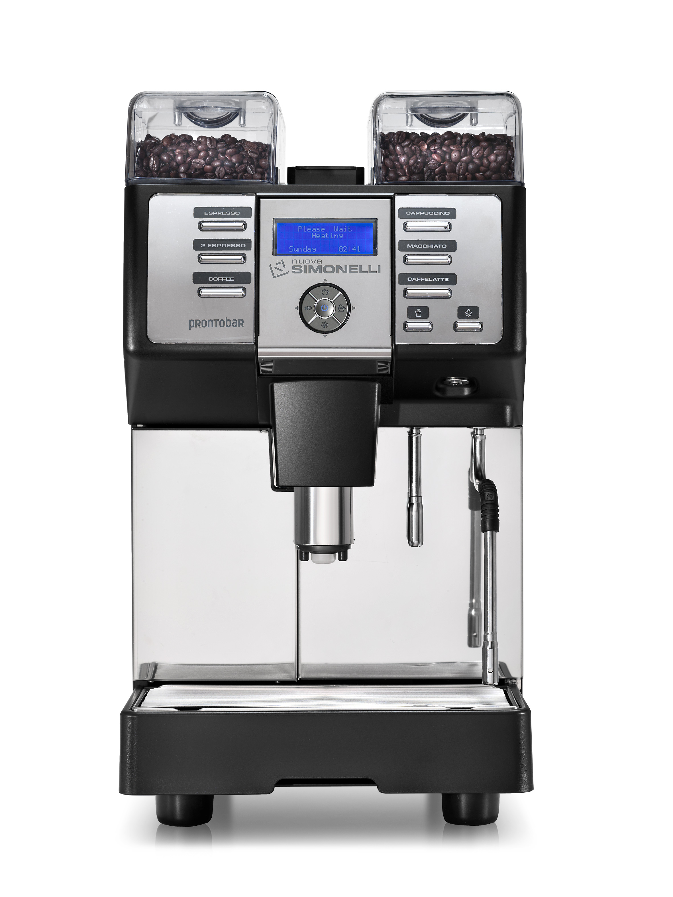 Кофемашины суперавтоматы PRONTOBAR 2 GRINDERS AD BLACK+RUSSIAN LCD