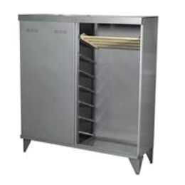 Шкаф металлический для хранения хлеба в лотках ШХХ-1В